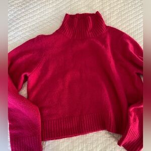 525 America bright pink sweater
